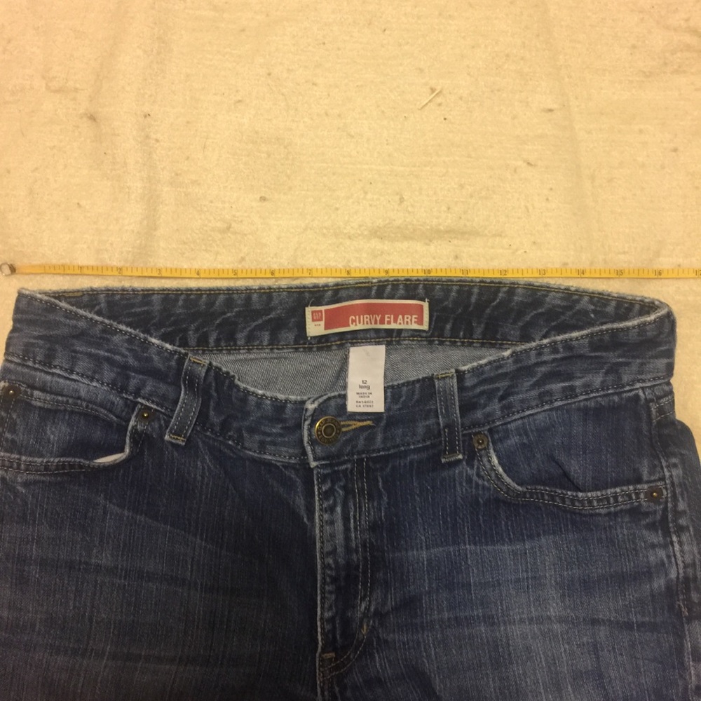 Gap women’s jeans 12 long - Picture 6 of 8